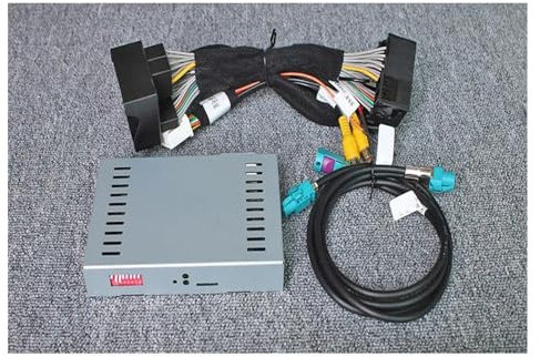 Drahtlose RüCkfahrkamera Bildschirm HD Nachtsicht Vorne Rückansicht Rückfahr Kamera Für Mercedes Für Benz Für CLA Klasse Limousine C117 Estate Wagon X117 2015~2019 RüCkfahrkamera Auto(Set 1)