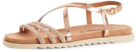 Tamaris Sandalette Damen Flach rosa,EU 41
