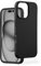 Hama Hülle für iPhone 16 (Handyhülle, stoßfest, Kratzfest, Elegante Schutzhülle für Rückseite, weich, Slim, softe Oberfläche, Wireless Charging kompatibel) schwarz
