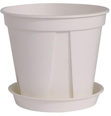 Générique Plant Pots Indoor | 3X Indoor Planter for Large Plants | Outdoor Flower Pot | Multifunctional Plant Pot with Saucer, Perfect for Flower Shops and Home Gardening