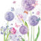 Ambiente Serviette Flower Beauty 33x33 cm 20 Stk. Papier einseitig bedruckt weiß Rückseite Frühling viertel Motiv ideales Dekor DIY Möbel Schubladen Bastelbedarf Decoupage seizoen Frühlingsdekoration