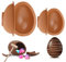 3Stück Ostern Silikonform(Groß + Klein),3D Osterei Schokolade Silikonform mit 1 Hammer, überraschungsei,Pralinenform Silikonform für Heiße Schokolade, Kakaobomben
