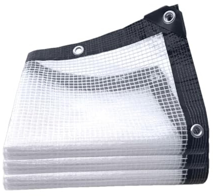 wasserdichte Plane für den Außenbereich, Regenplane, wasserdicht, für Dach, Sonnenschutz, Gartenmöbelschutz, Campingzelt-Zubehör für Terrasse, Pflanzen, Hühnerhaus, 18 x 180 cm