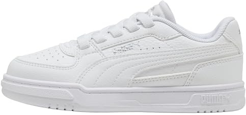 PUMA CAVEN III AC PS Sneaker, Weiß Silber, 45 EU, Weiß Silber, 30 EU