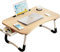 DECODEKO para Cama, Mesa Plegable de Desayuno, Ideal para Portátil, Ordenador y Libros, Ergonómica, Mesa Auxiliar con Atril para Leer en la Cama