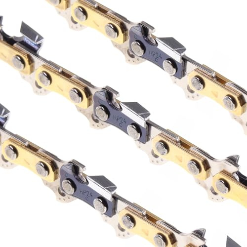 DIY-24H | 3 Sägeketten 3/8 Hobby 1,3 mm 53TG Vollmeißel, 35cm Schnittlänge kompatibel mit Solo 643, Stiga SP 386
