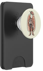 Disney & Pixar's Toy Story 5 Woody with Poncho Retro Western PopSockets PopWallet für MagSafe
