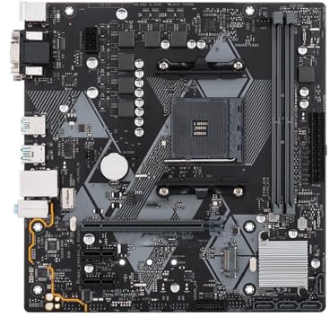 WLTDYZZLDN Scheda Madre Fit for ASUS Prime B450M-K B450 Supporta Ryzen 5 5600 5600G R7 5700X3D CPU 2xDDR4 4400MHZ 64GB M.2 RGB AM4 Mainboard mATX Motherboard