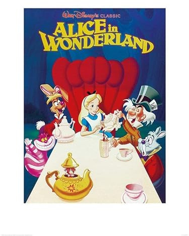 Alice in Wonderland (1989) 60 x 80cm Art Print