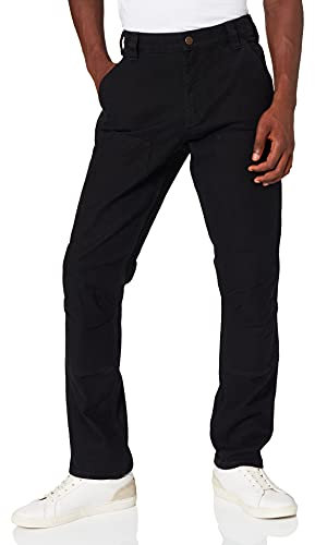 Carhartt Herren Rugged Flex® Straight Fit Duck mit verstärkter Vorderseite, Schwarz, W38/L32