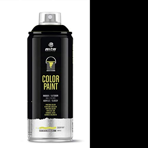 MONTANA Colors MTN PRO Negro Mate - Spray 400ml