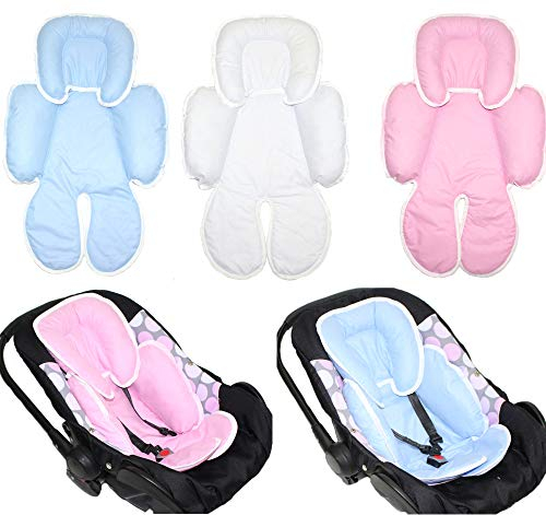Primawela Sitzverkleinerer - Baumwolle Baby Kind für Auto Kindersitz Babyschale Einsatz (Blau)