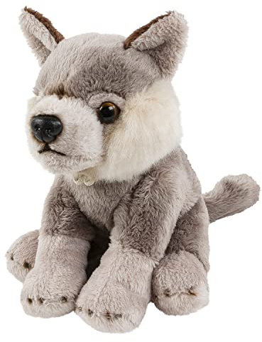 Kuscheltier Wolf sitzend 15 cm Plüschtier Teddy Rothenburg