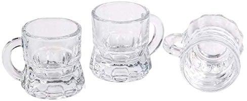 Alsino Party Schnapsgläser Shotgläser Pinnchen Trinkgläser Set aus Glas mit Henkel 2cl KG-61001, (12 Stück)