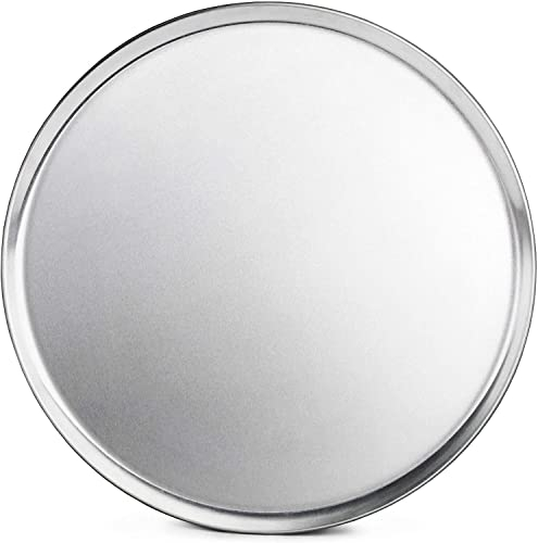 Buystarget 14'' Non Stick Large Pizza Tray with Holes 35cm Classic Carbon Steel Baking Round Oven Safe Tray Pizza Pan Cook Bake