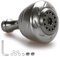 HEIGHTEN Angelrolle Griff Knauf für Shimano Daiwa Baitcasting Spinnrolle Stradish Vanford Sahara FI Tranx SLX Ballistic Exceler Tatula (30 mm – Silber) (195)