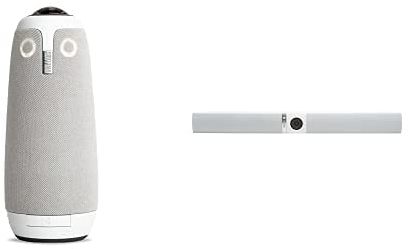 Owl Labs - Meeting Owl 3 and Bar Bundle - 360-Degree 1080p HD Smart Video Conference Camera with 4K Video Owl Conferencing Bar