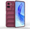 ESTH® Custodia Silicone Liquido per Honor 90 Lite 5G con Protezione Anti-Germi e Fodera in Microfibra, Cover in Silicone a Antiurto 360°, Viola scuro