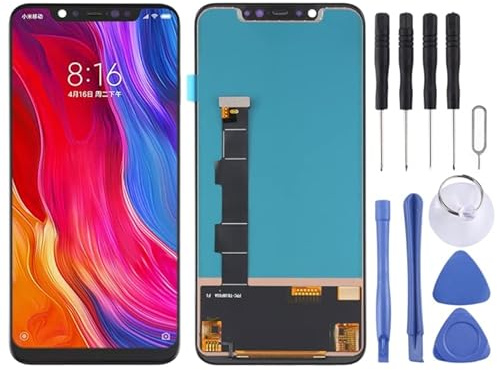 Pantalla LCD de teléfono móvil Pantalla TFT LCD para Xiaomi Mi 8 con digitalizador de Montaje Completo Parte de reparación