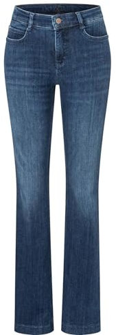 Mac Damen Jeans Dream Boot Slim Fit Bootcut darkblue (83) 34/36