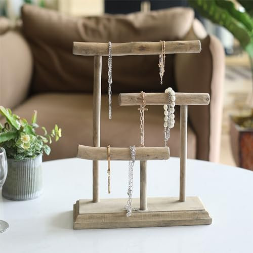 Cheungs Atwan Cintre à bijoux en bois flotté Grand format