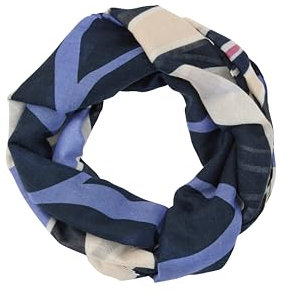 TOM TAILOR 1043000 Schlauchschal mit Muster, 36320-Floral Patched Scarf Design, OneSize