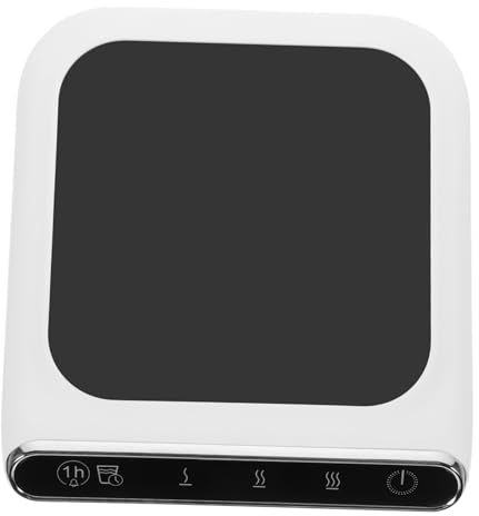 TOPBATHY Chauffe-café Électrique Chauffe-Tasse 3 Réglages De Chaleur pour Bureau