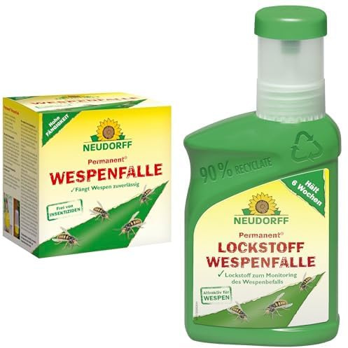 Neudorff Permanent WespenFalle Plus Permanent Lockstoff WespenFalle