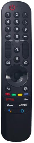 MR21GA, telecomando di ricambio a infrarossi per LG Smart Movies TV QNED99 QNED90 NANO99 NANO90 NANO85 NANO75 UP80 UP75 75NANO90UPA 43NANO75UPA 50NANO75UPA 50NANO77ZPA 50NANO77ZPA 0NANO8 0UPA