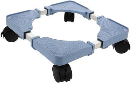 Ciieeo Soporte Multifuncional para Macetas Y Cilindros De Gas con Ruedas Móviles Carro Ajustable para Electrodomésticos Base Estable Y Elegante para Lavadora Y Refrigerador