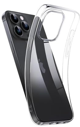 ANEWSIR Cover Trasparente per iPhone 15 Pro, Custodia in Soft TPU Sottile Antiurto per iPhone 15 Pro 6,1 pollici