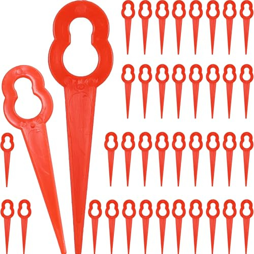 Messer 8cm Klingen für Freischneider Kunstoffmesser 100x für Motorsense