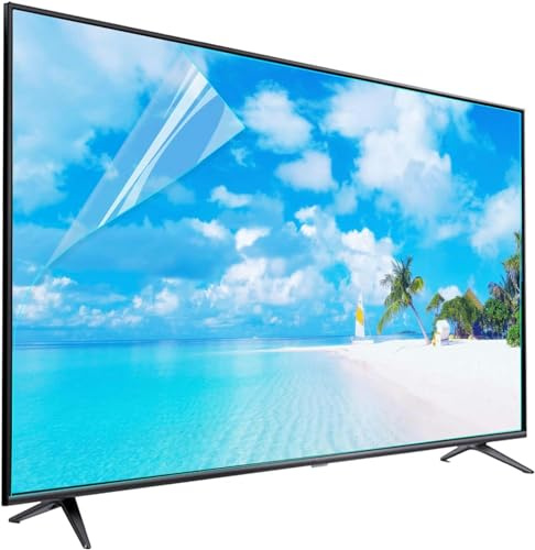 asdchZen Anti-Glare Tv Screen Protector For 32-75 Inch Matte Anti Blue Light Protector Film For Lcd, Led, 4K Oled & Qled Hdtv / 34In 815X345Mm,70in 1538x869mm