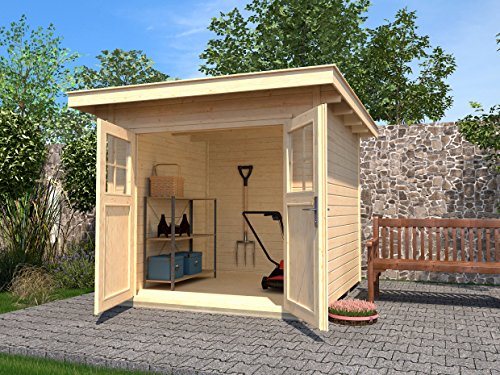 weka Gartenhaus 179 Gr. 4, natur, 28 mm, DT