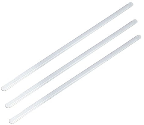 Kabalo Set 3 Glas Rühren Stirrer Rods Für Scientific Chemistry Laboratory Lab Verwenden