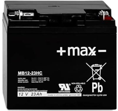 Kompatibler Accu Long WP22-12NE 12V 23Ah Ersatz Akku Batterie wiederaufladbar