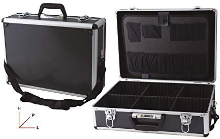 Maurer Valigetta Porta Utensili, Cromo, 46 x 33 x 15 cm