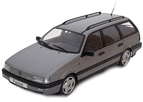 VW Modellauto KK-Scale 1:18 Passat B3 VR6 Variant 1988 graumetallic Limited Edition 1000 pcs.