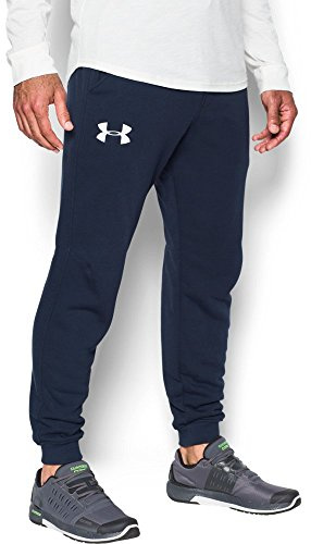 Rival Cotton Jogger Men's Trousers, Midnight Navy / White (410), Large