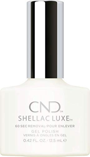 CND SHELLAC LUXE Nail Polish, Studio White