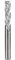 Jiiolioa F3132 1/4 Shank Compression Cut Spiral Solid Carbide CNC Router Bits 1/4X1X2 1/2
