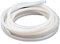 Silikonschlauch 4 mm ID 6 mm OD 15,3 m weißer Silikon-Gummischlauch Silikonschlauch Lebensmittelqualität Luftschlauch für Pumpenübertragung 15,3 m