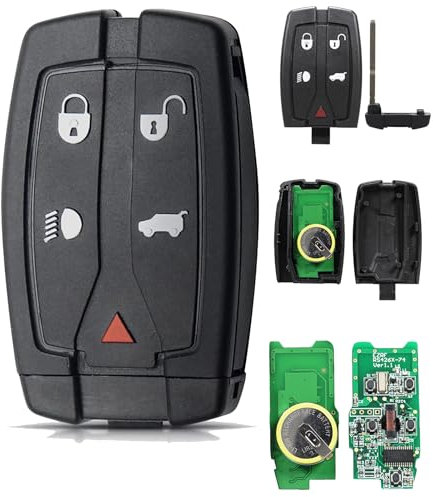 433MHZ 5 Buttons Car Key Fob For Freelander 2 key Land Rover Freelander Key ID46chip Fccid number:NT8TX9