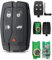 433MHZ 5 Buttons Car Key Fob For Freelander 2 key Land Rover Freelander Key ID46chip Fccid number:NT8TX9