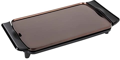 Jata JEGR0550 Plancha de Asar SENSE, Antiadherente, Resistencia al rayado, 2500 W, Medidas 46 x 28 cm, Resistencia en forma M, Fabricada en España, Fácil limpieza, Bandeja recogesalsas