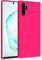 MyGadget Hülle für Samsung Galaxy Note 10 Plus - Zweilagige Handyhülle mit Kameraschutz - Cover mit Innenfutter & Silikon außen - Pink