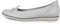 Tamaris Damen Ballerina-1-22128-42 Ballerinas, White Leather, 40 EU