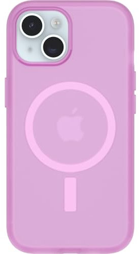 OtterBox Symmetry Series Soft Touch for MagSafe for iPhone 15, 14 & 13 - Beet It (Purple), Smooth Finish, Protective Screen Lip & Camera Bumpers, MagSafe Compatible