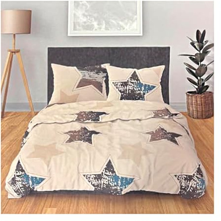 4-delat sängkläder, påslakan + lakan + 2 örngott, sängkläder set (90, 105, 135, 150 och 180 cm), lakanset med påslakan, (mönster 1, säng 105)
