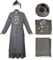 Generisch Zauberer Kostüm für Erwachsene Herren Deluxe Zauberer Magier Robe mit Kapuze Umhang Hut Halloween Cosplay Outfits
